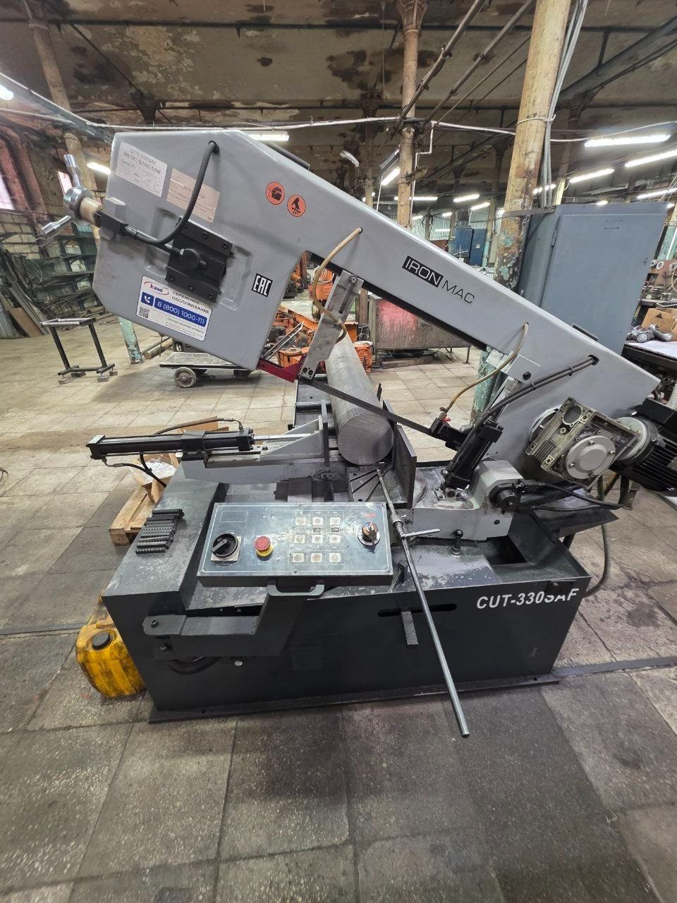Ленточнопильный станок IRON MAC CUT-330SAF